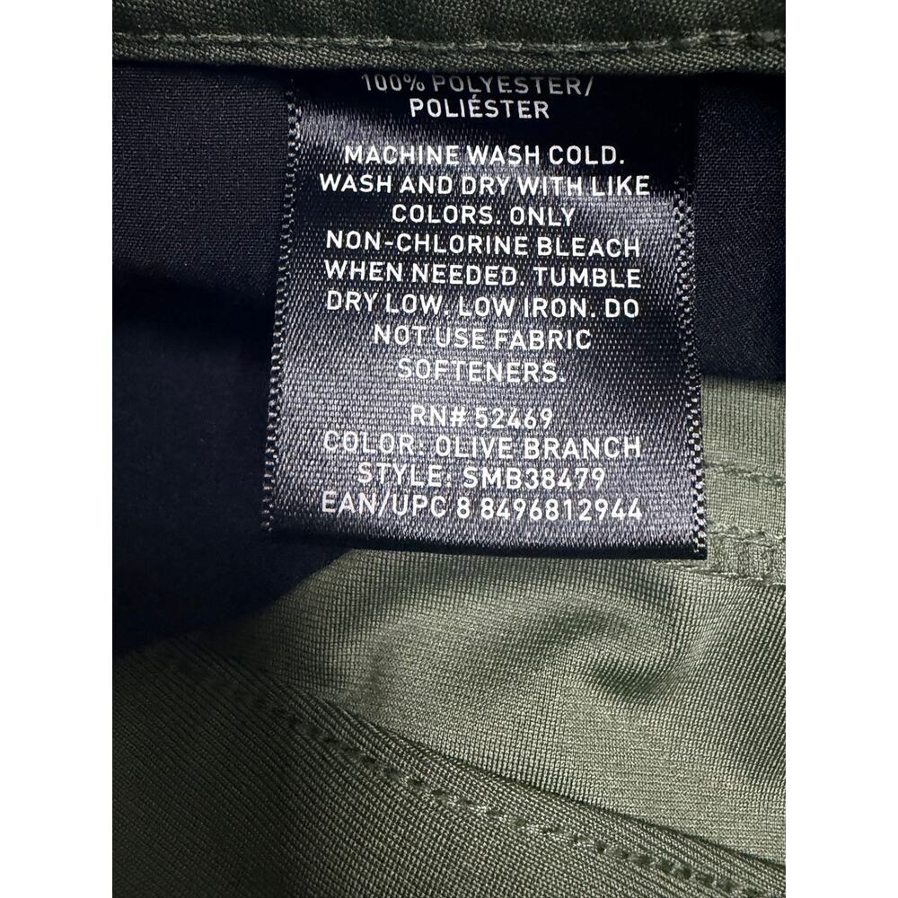 Swiss Tech Olive Green Hiking Pants 36x32 Gorpcore Outdoor Travel Utility - Picture 8 of 8